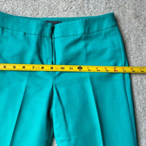 SOLD: Lady's Crop Pants - Summery Green - Size 4, Excellent Condition - Picture 4 of 5